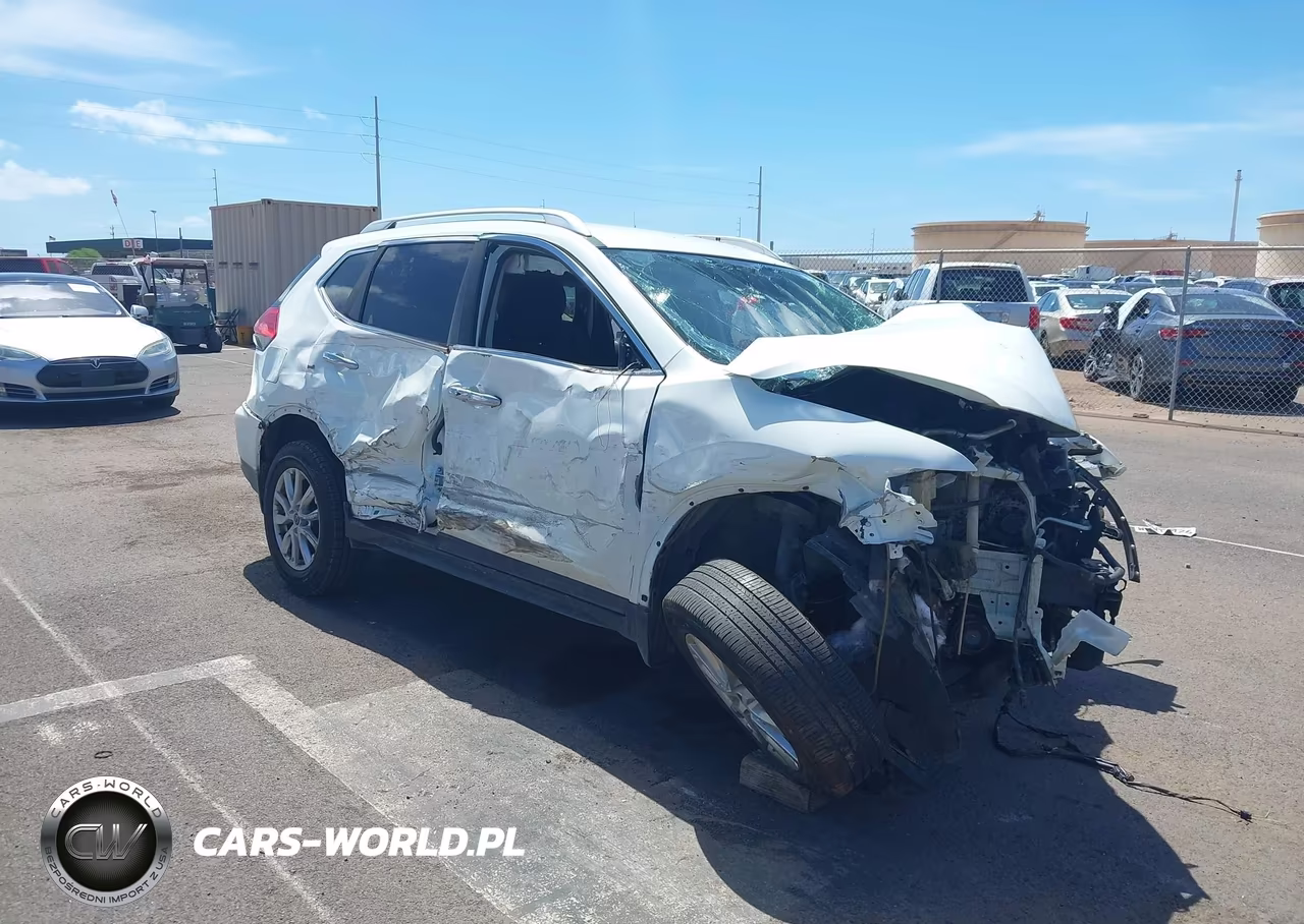 2017 Nissan Rogue Sv VIN:KNMAT2MT7HP502115 - 17