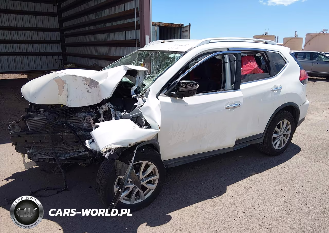 2017 Nissan Rogue Sv VIN:KNMAT2MT7HP502115 - 2
