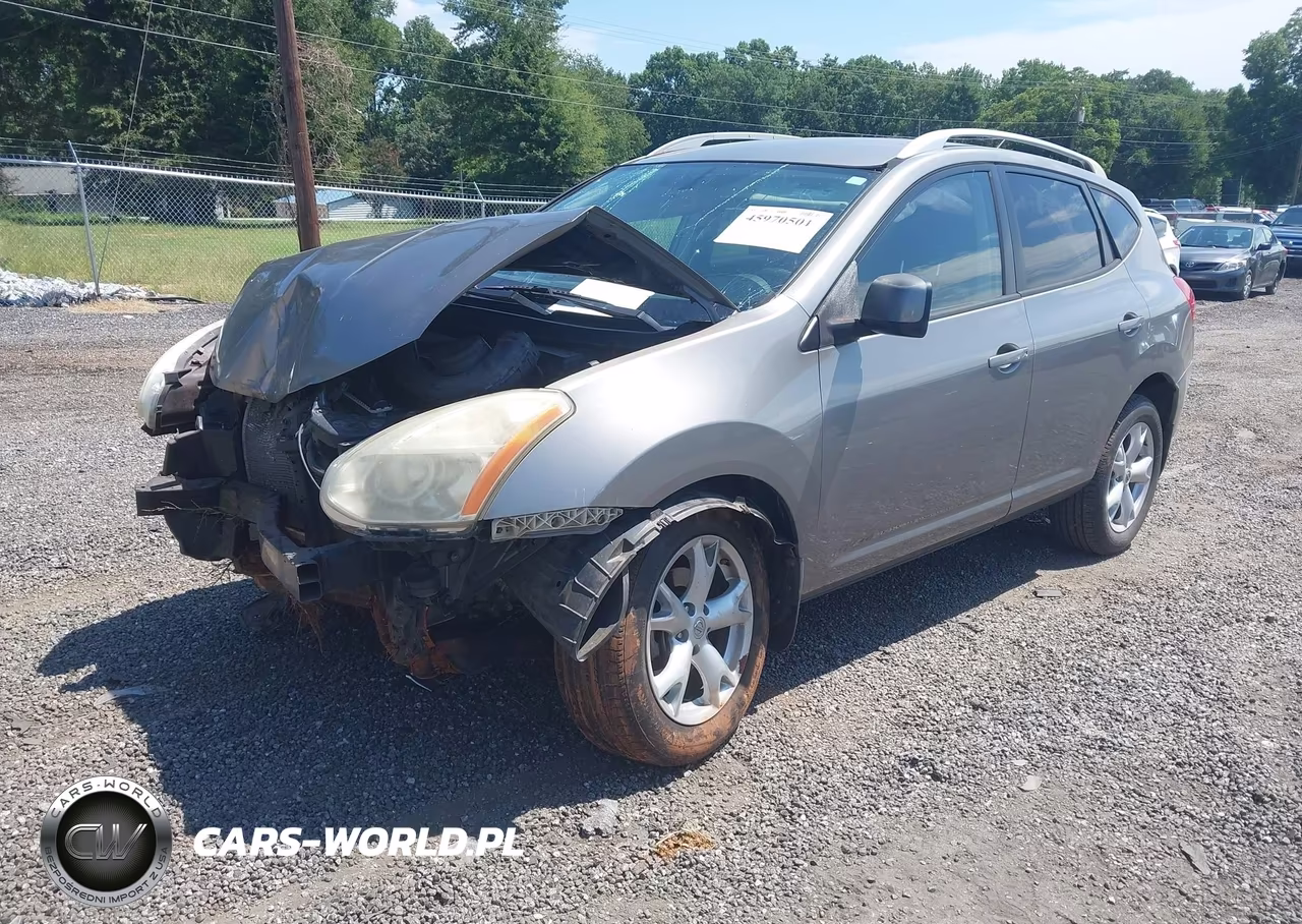 2008 Nissan Rogue Sl VIN:JN8AS58T28W016157 - 2