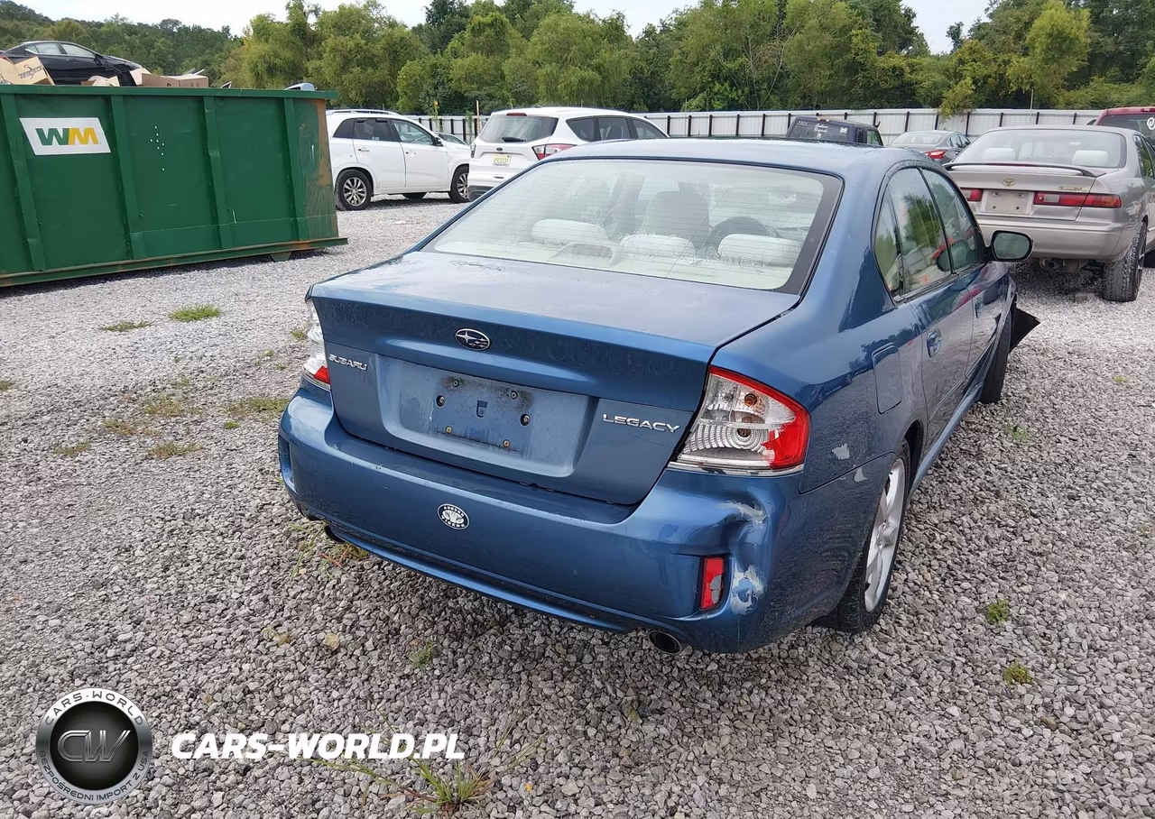 2009 Subaru Legacy 2.5I VIN:4S3BL616797212405 - 4