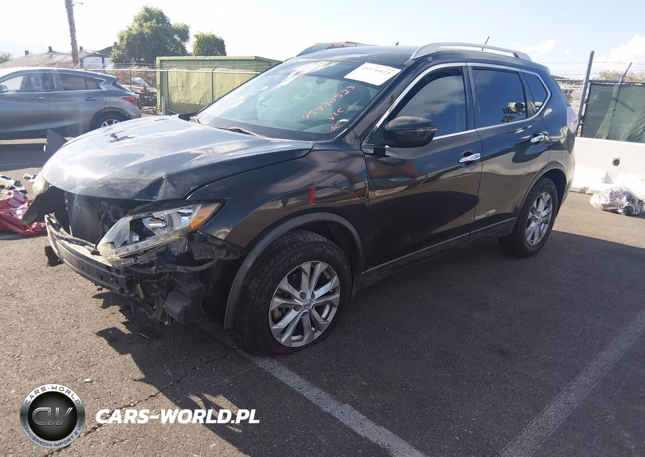 2016 Nissan Rogue Sv VIN:KNMAT2MT4GP681101 - 2