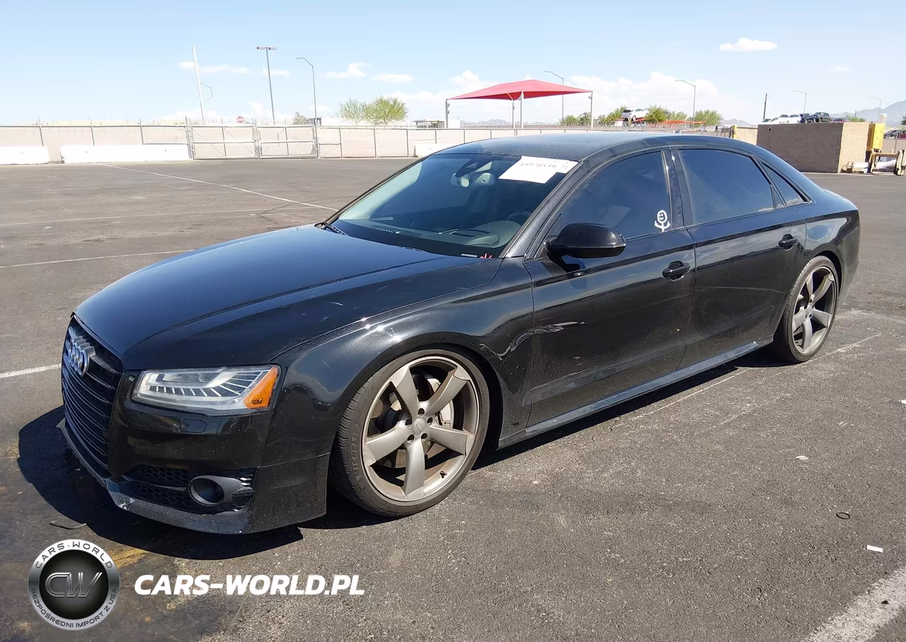 2018 Audi A8 L 4.0T Sport VIN:WAU43AFD4JN000397 - 2