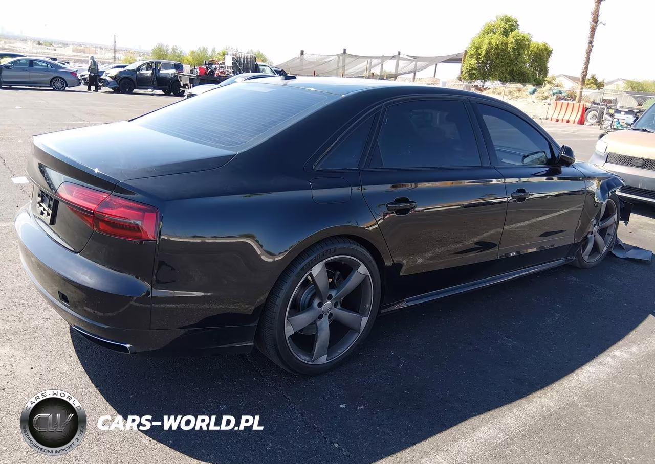 2018 Audi A8 L 4.0T Sport VIN:WAU43AFD4JN000397 - 4