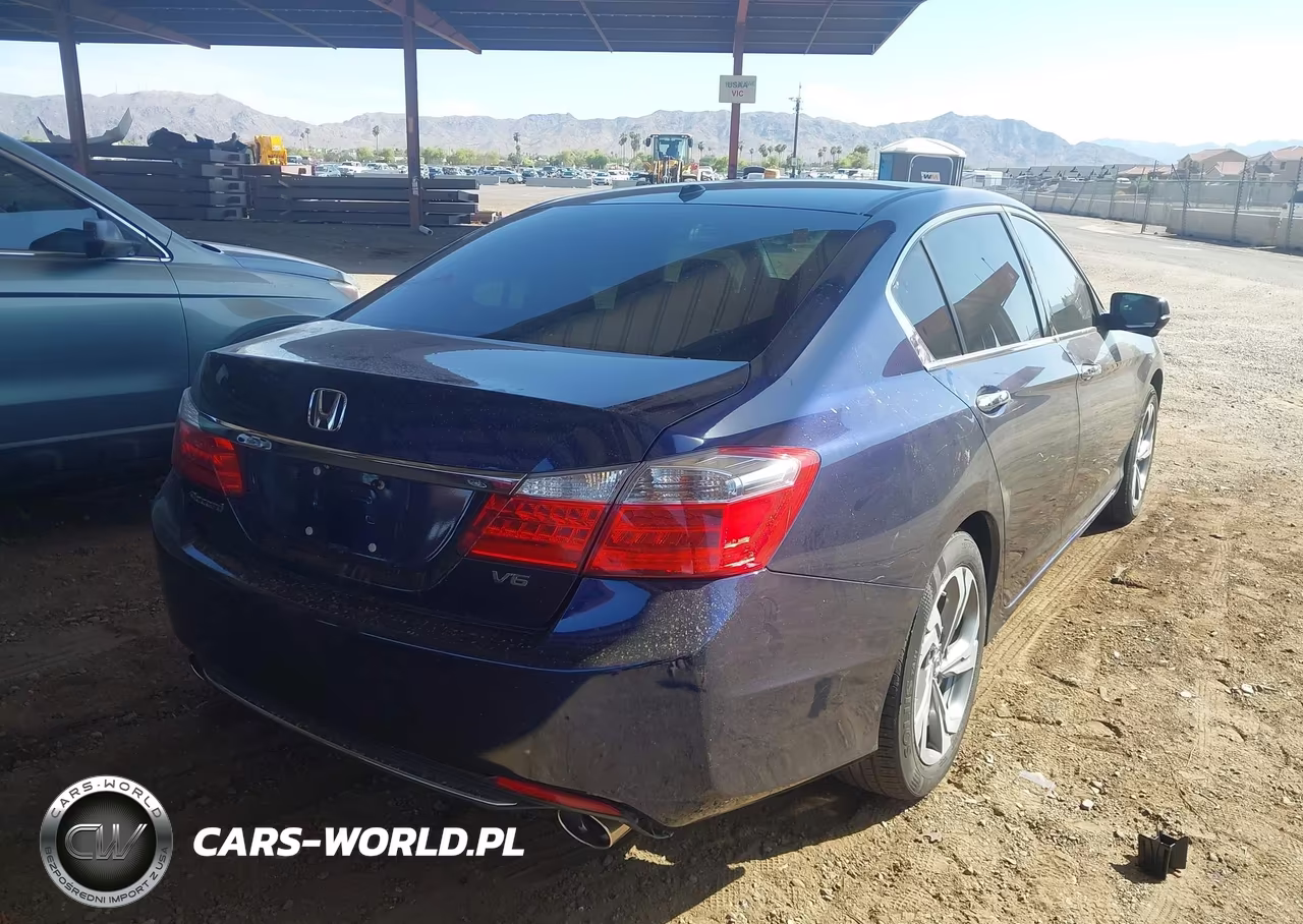 2015 Honda Accord Ex-L V-6 VIN:1HGCR3F8XFA028622 - 4