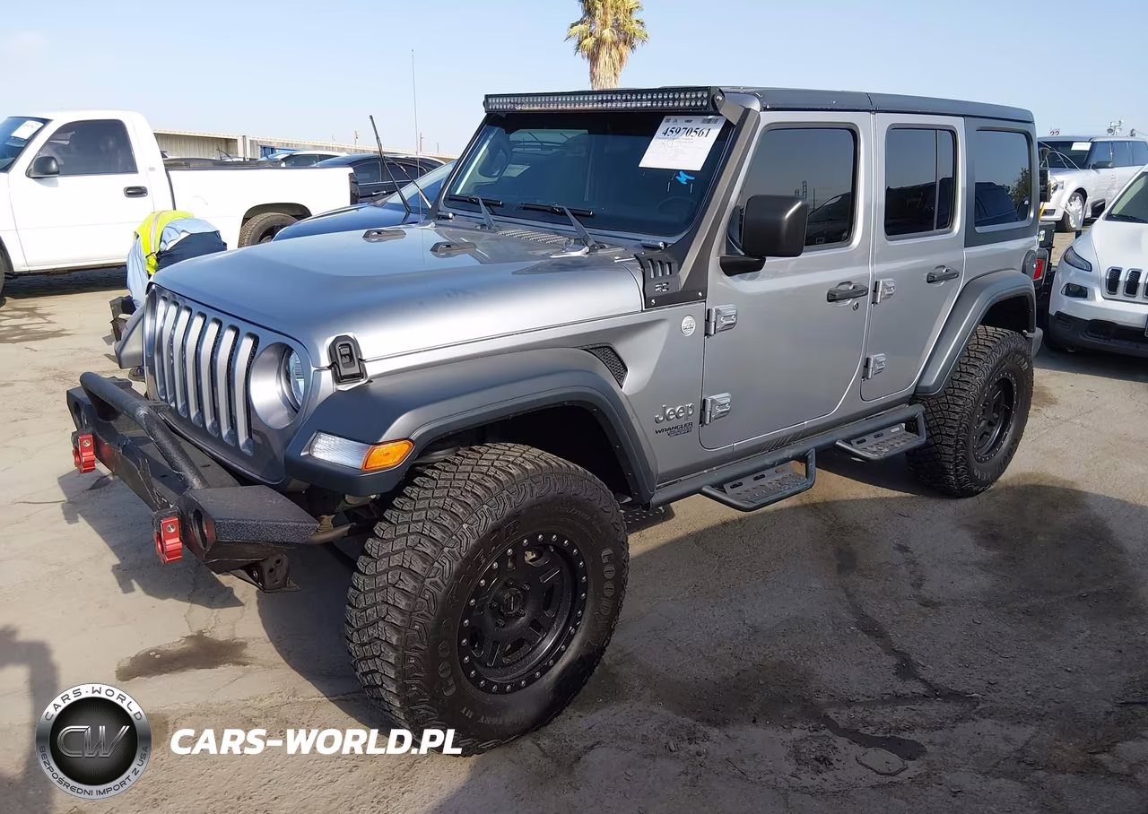 2019 Jeep Wrangler Unlimited Sport S 4X4 VIN:1C4HJXDN2KW593374 - 2