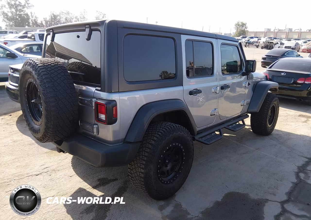 2019 Jeep Wrangler Unlimited Sport S 4X4 VIN:1C4HJXDN2KW593374 - 4