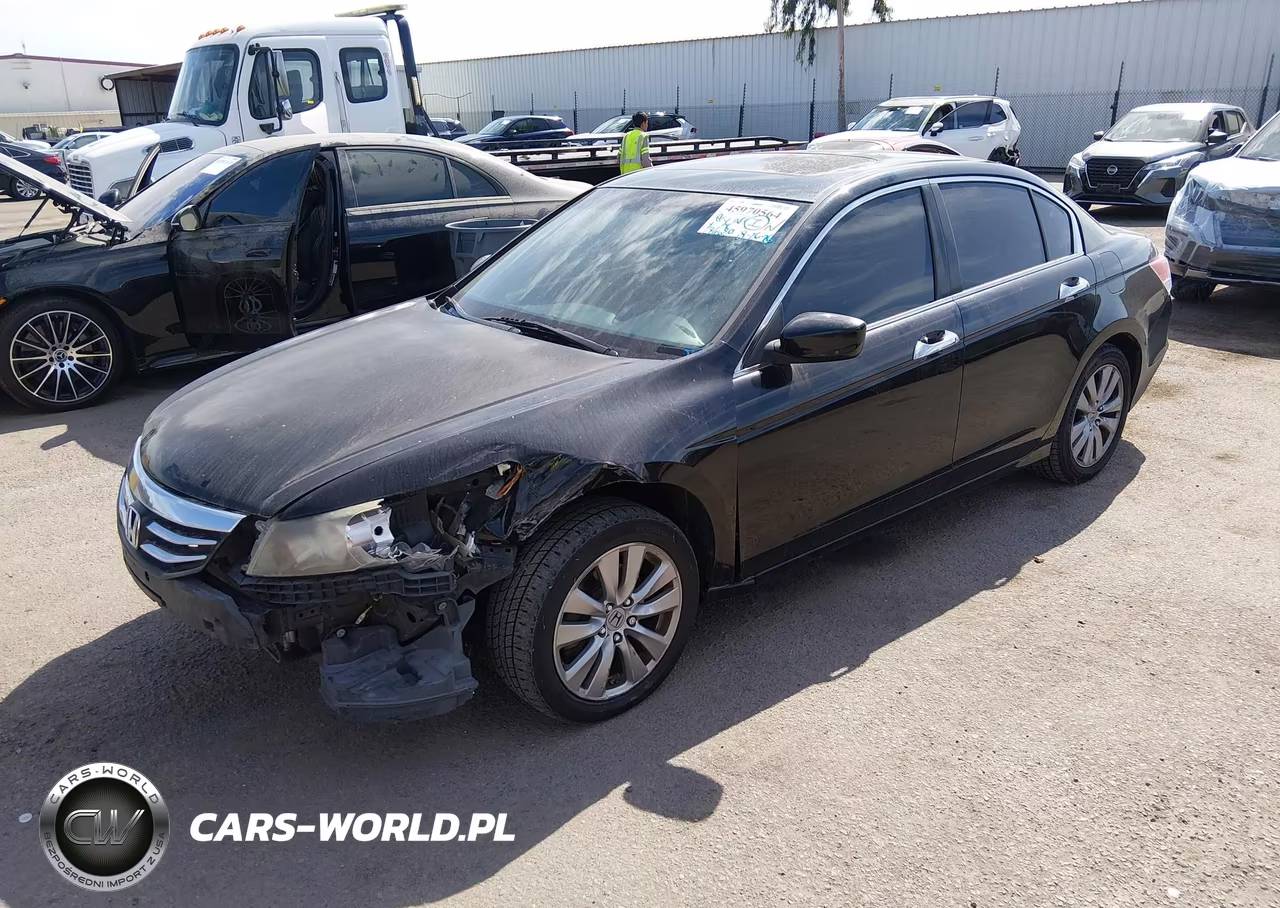 2012 Honda Accord 3.5 Ex VIN:1HGCP3F74CA033291 - 2