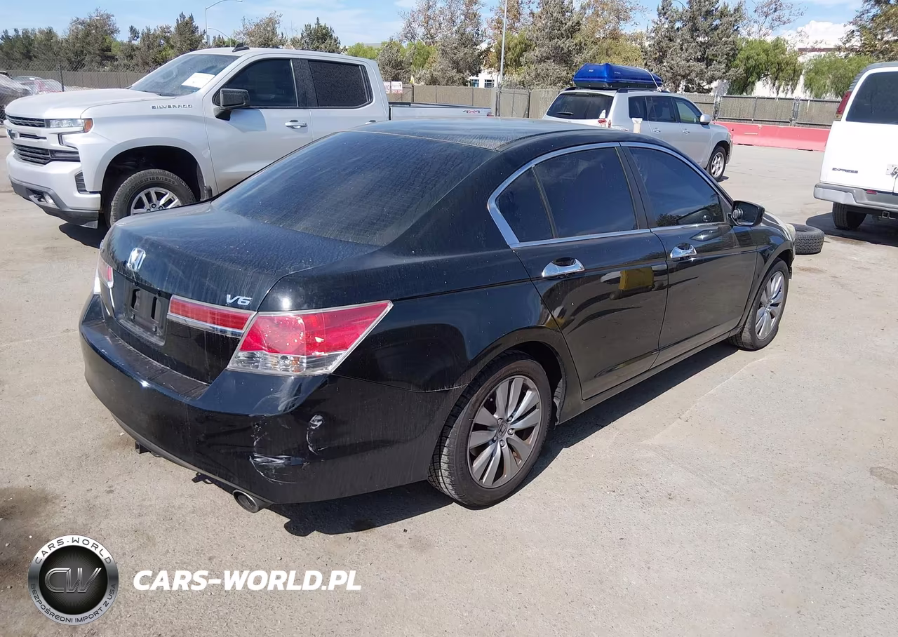 2012 Honda Accord 3.5 Ex VIN:1HGCP3F74CA033291 - 4