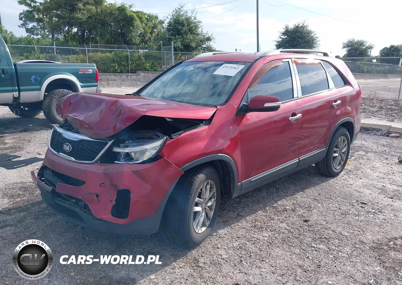 2014 Kia Sorento Lx VIN:5XYKT3A62EG523042 - 2