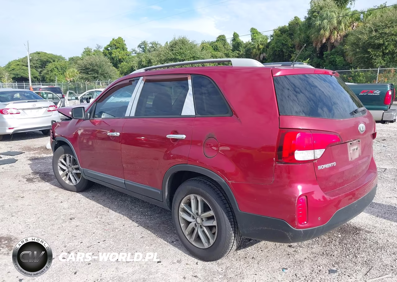 2014 Kia Sorento Lx VIN:5XYKT3A62EG523042 - 3