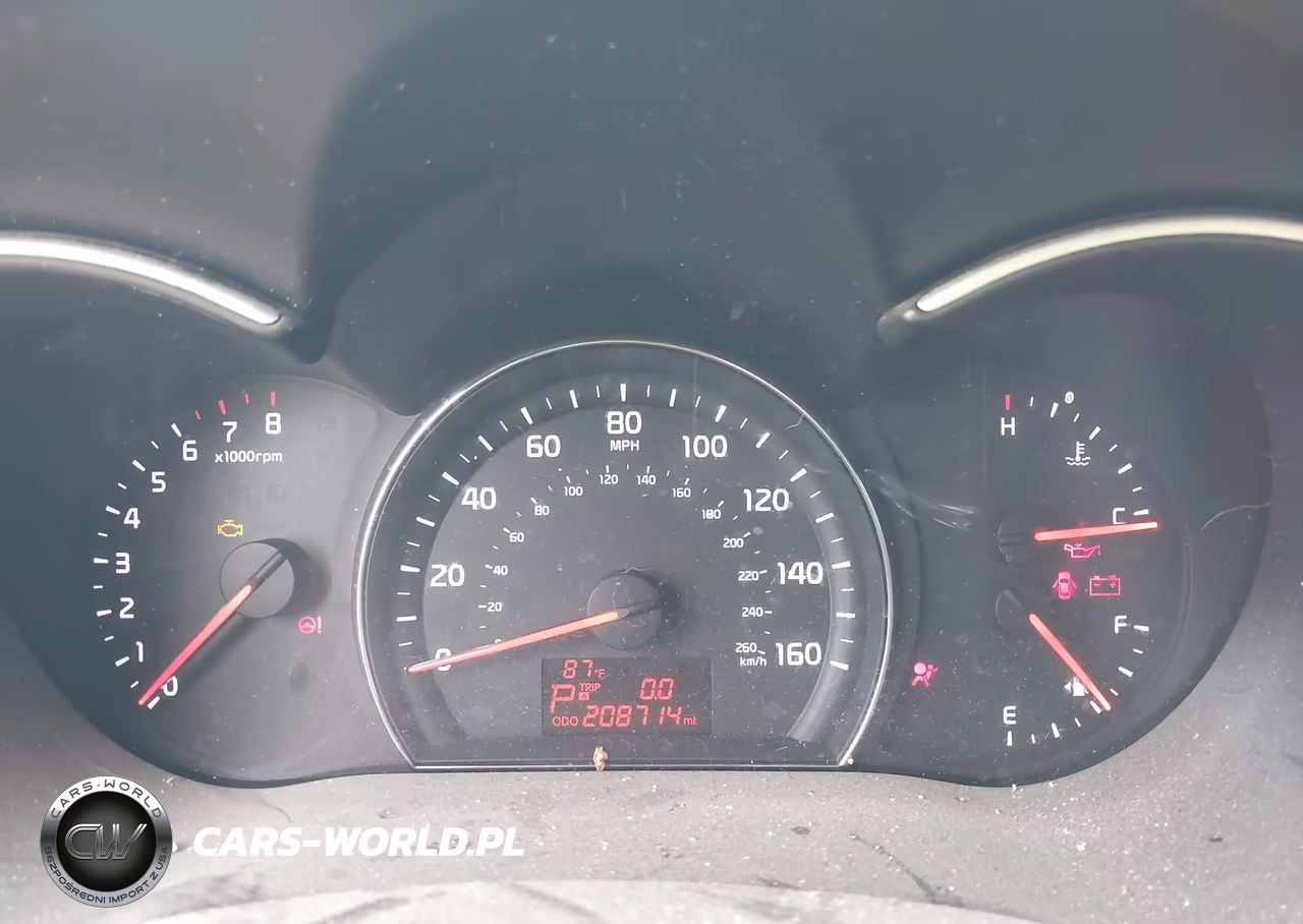 2014 Kia Sorento Lx VIN:5XYKT3A62EG523042 - 7
