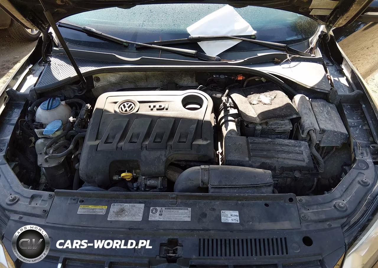2014 Volkswagen Passat 2.0L Tdi Se VIN:1VWBN7A3XEC072256 - 10