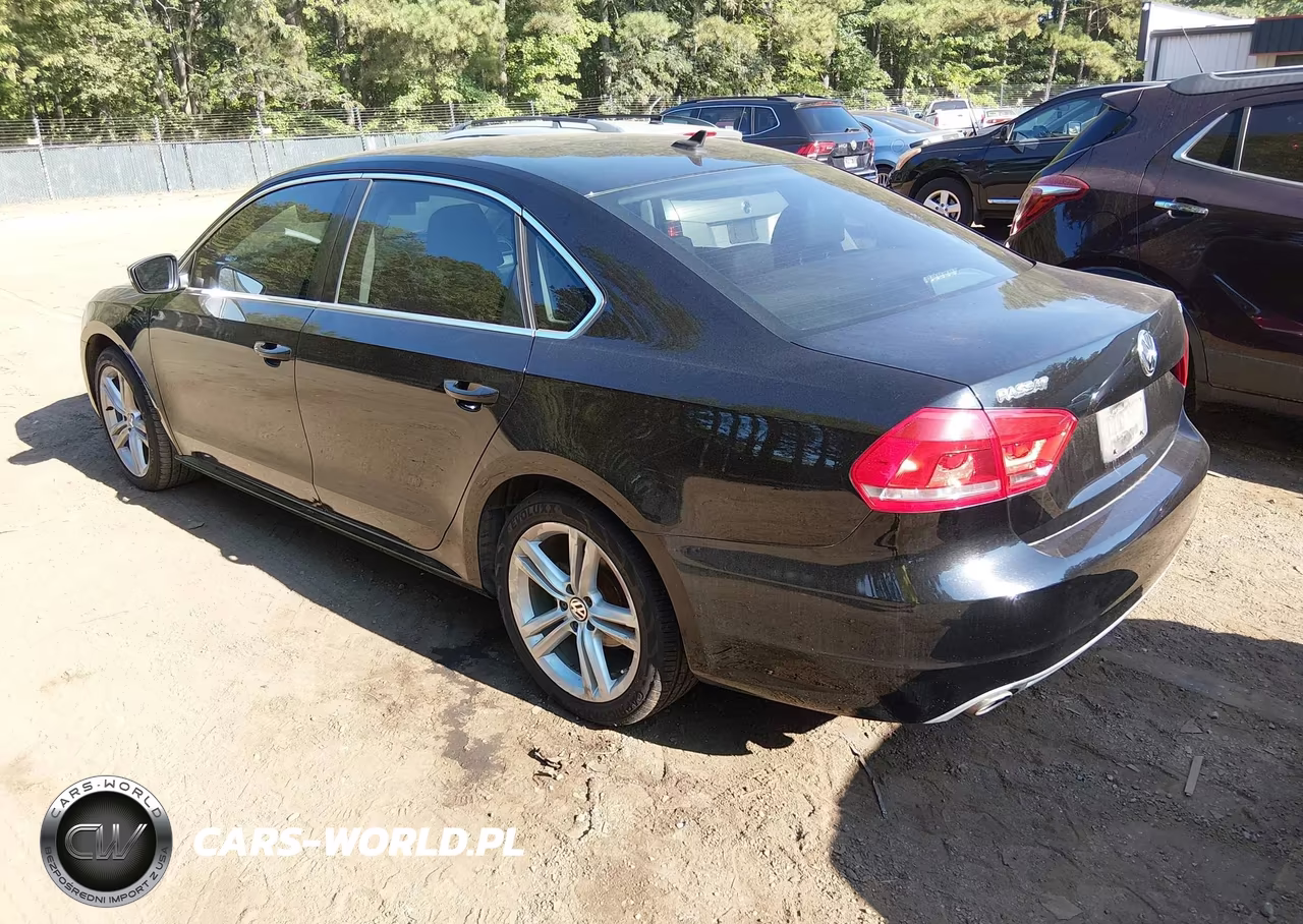 2014 Volkswagen Passat 2.0L Tdi Se VIN:1VWBN7A3XEC072256 - 3