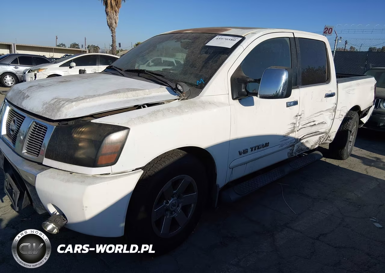 2005 Nissan Titan Le VIN:1N6AA07A55N535039 - 2