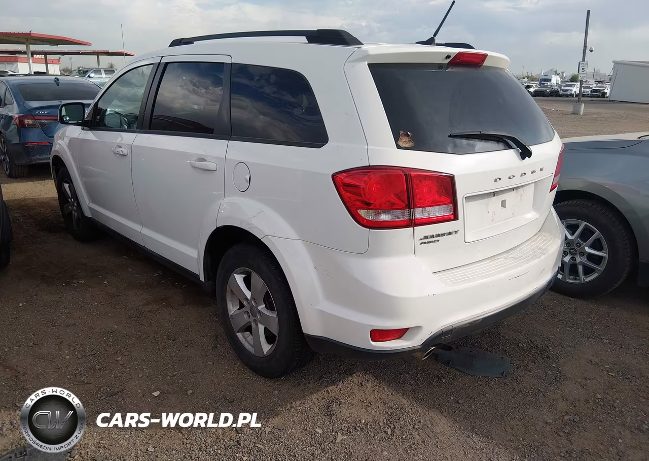 2012 Dodge Journey Sxt VIN:3C4PDDBG6CT166616 - 3
