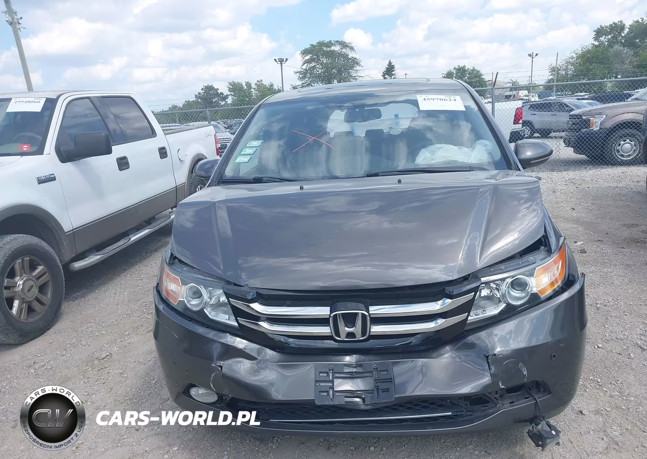 2014 Honda Odyssey Touring-Touring Elite VIN:5FNRL5H97EB019829 - 12