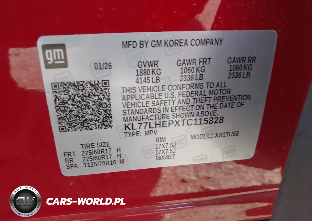 2026 Chevrolet Trax Fwd Lt VIN:KL77LHEPXTC115828 - 9