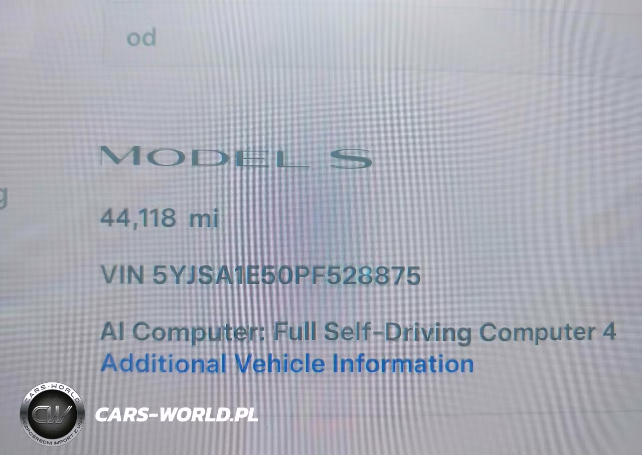 2023 Tesla Model S Dual Motor All-Wheel Drive-Standard Range VIN:5YJSA1E50PF528875 - 15