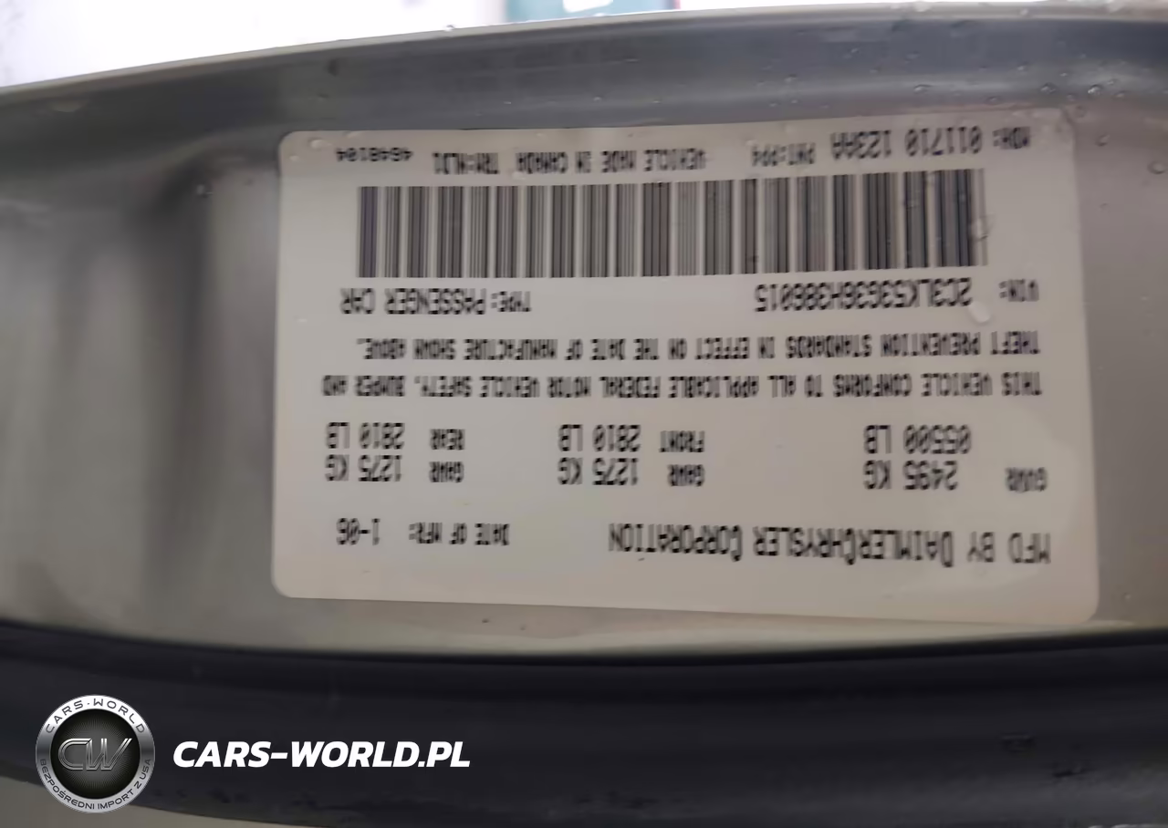 2006 Chrysler 300 Touring VIN:2C3LK53G36H386015 - 9