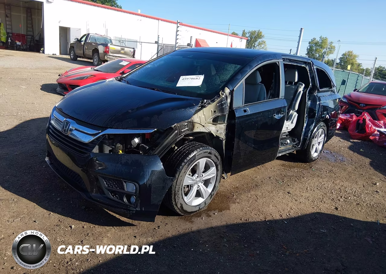 2020 Honda Odyssey Ex-L-Ex-L W-Navi Res VIN:5FNRL6H70LB043309 - 2