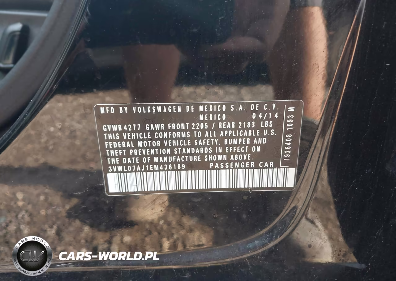 2014 Volkswagen Jetta 1.8T Sel VIN:3VWL07AJ1EM436189 - 9