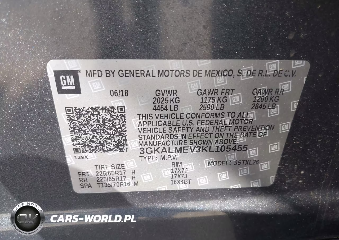 2019 GMC Terrain Sle VIN:3GKALMEV3KL105455 - 9