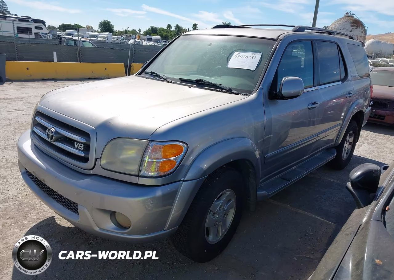 2001 Toyota Sequoia Limited V8 VIN:5TDBT48A01S001572 - 2