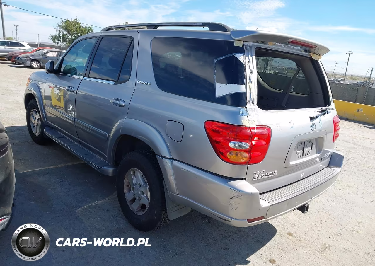 2001 Toyota Sequoia Limited V8 VIN:5TDBT48A01S001572 - 3