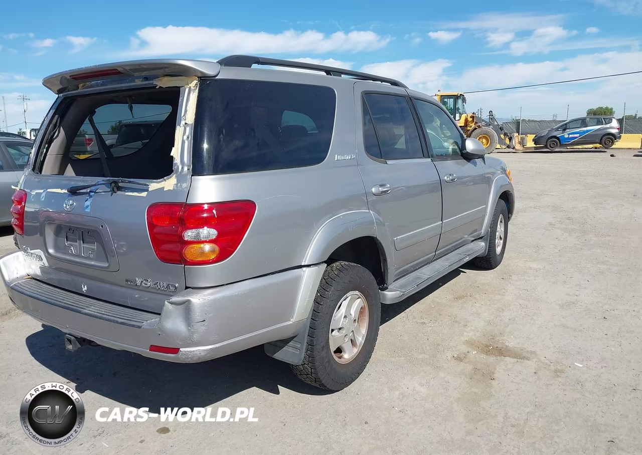 2001 Toyota Sequoia Limited V8 VIN:5TDBT48A01S001572 - 4