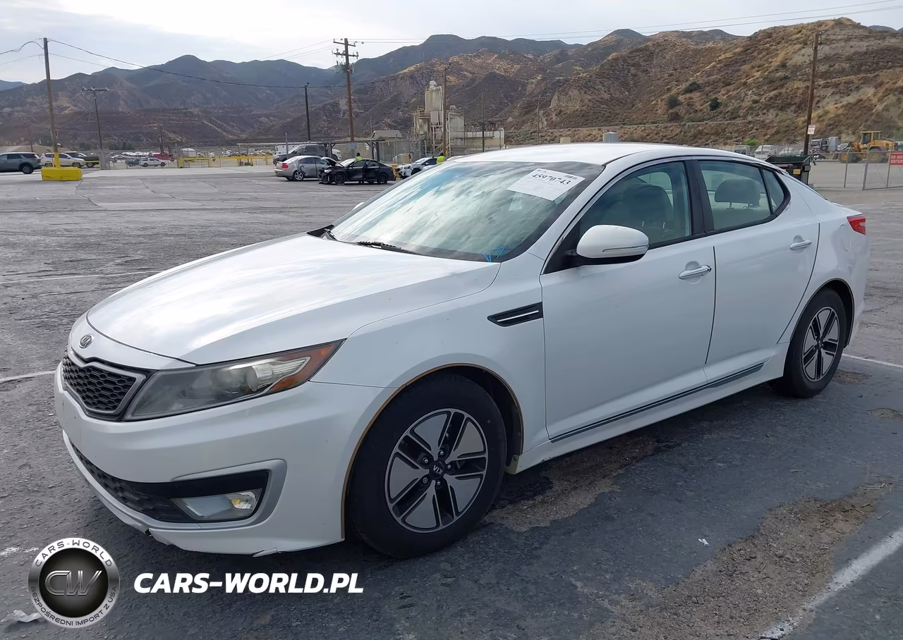 2012 Kia Optima Hybrid Ex VIN:KNAGM4AD1C5013758 - 2