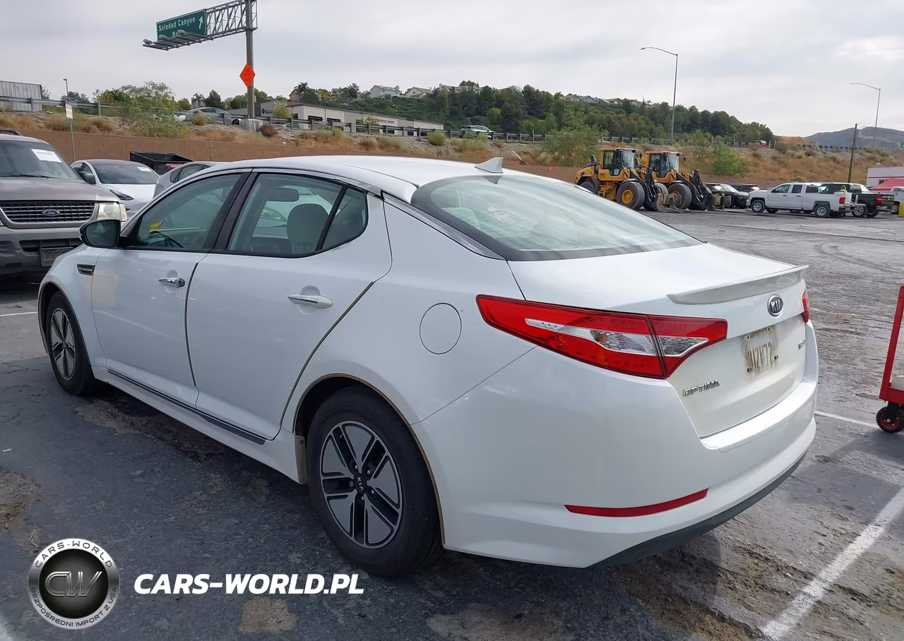 2012 Kia Optima Hybrid Ex VIN:KNAGM4AD1C5013758 - 3
