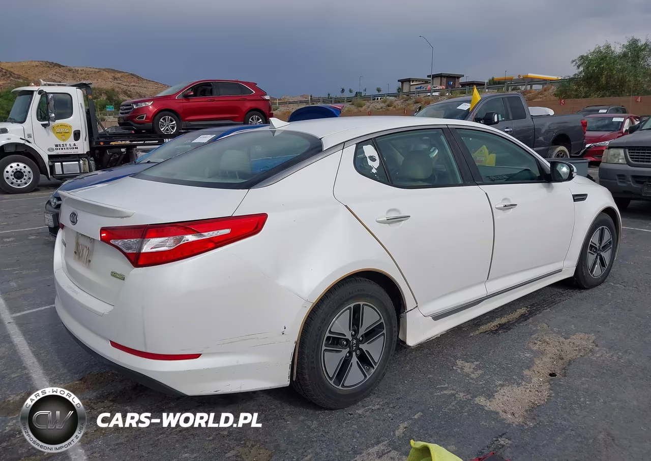 2012 Kia Optima Hybrid Ex VIN:KNAGM4AD1C5013758 - 4