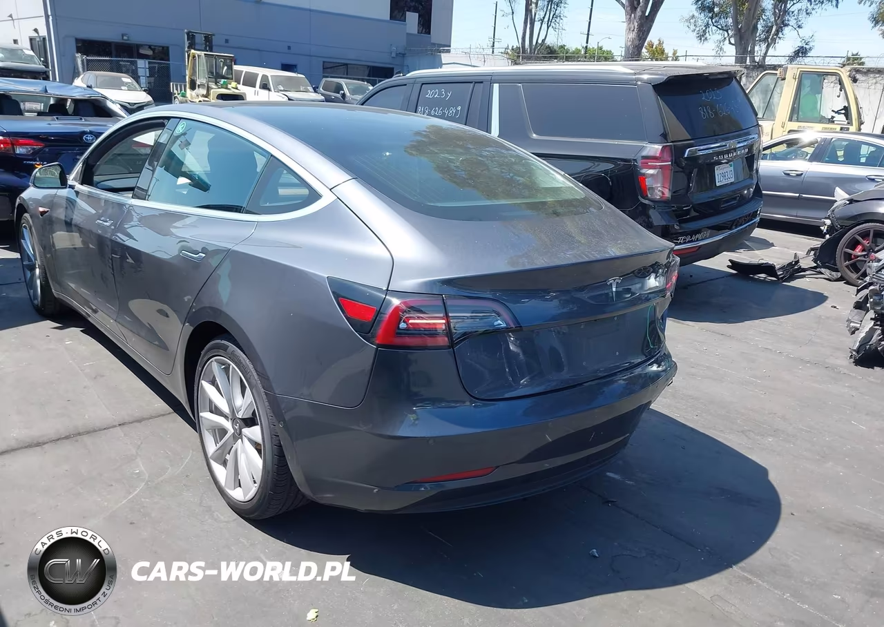 2018 Tesla Model 3 Long Range-Mid Range VIN:5YJ3E1EA5JF163087 - 3