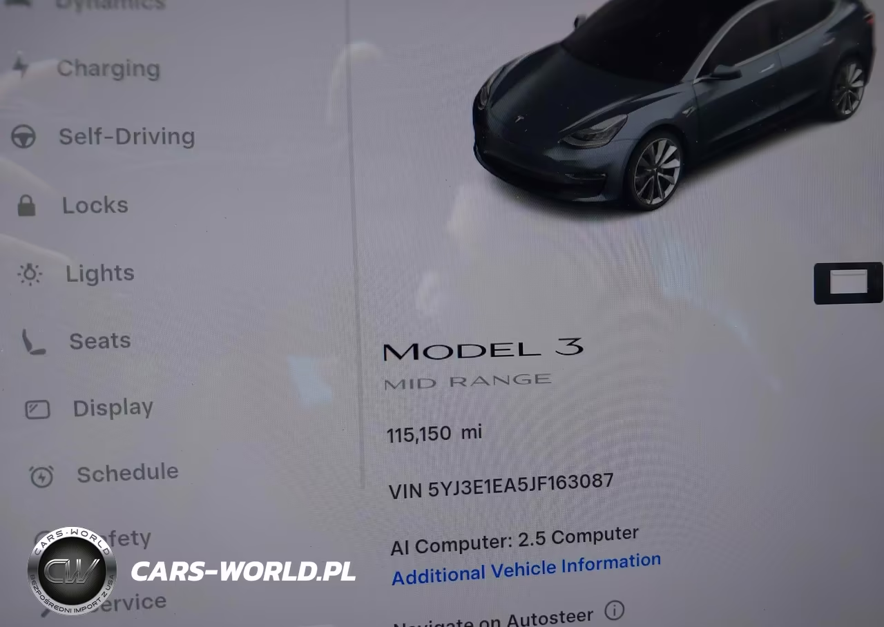2018 Tesla Model 3 Long Range-Mid Range VIN:5YJ3E1EA5JF163087 - 7