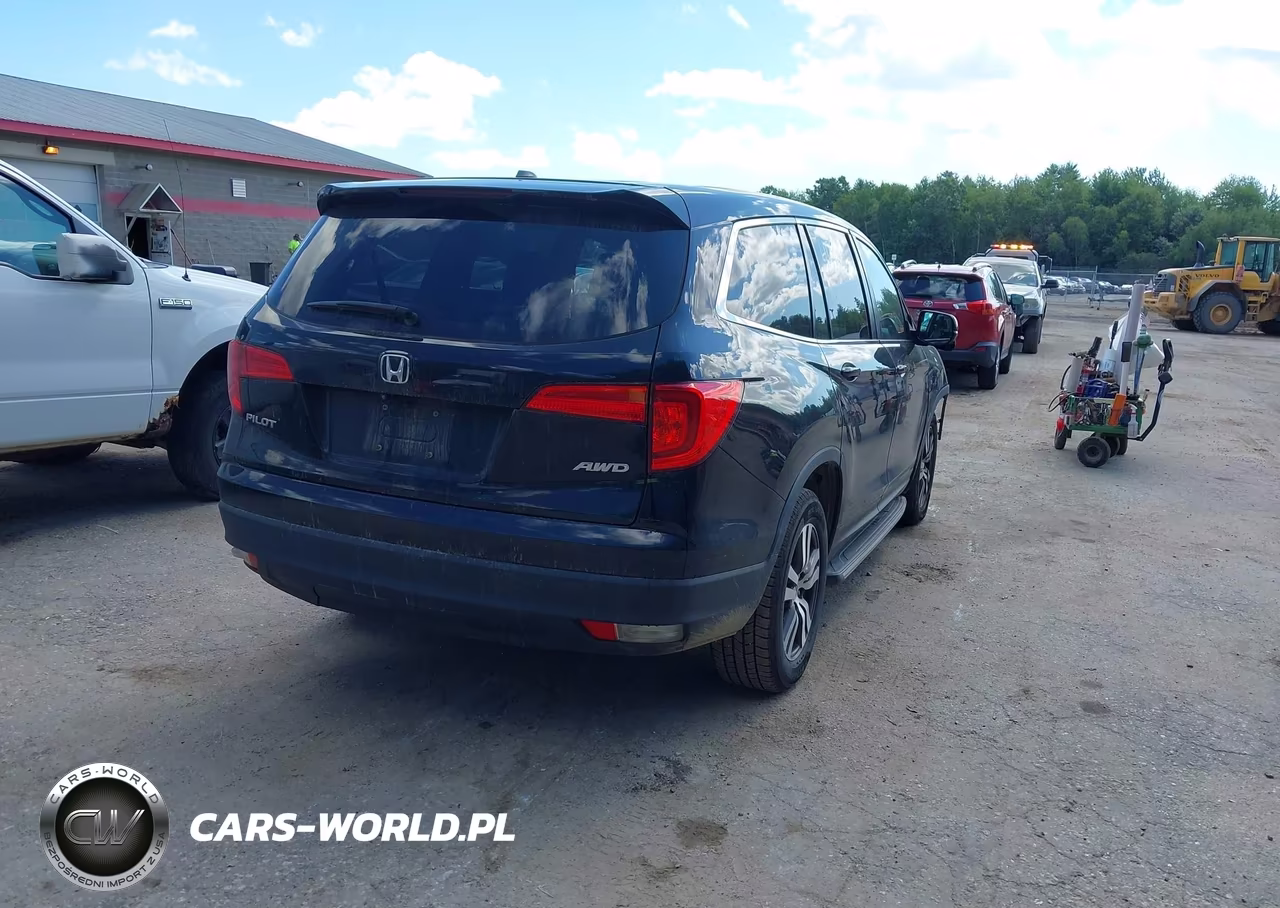 2018 Honda Pilot Ex-L VIN:5FNYF6H57JB003274 - 4