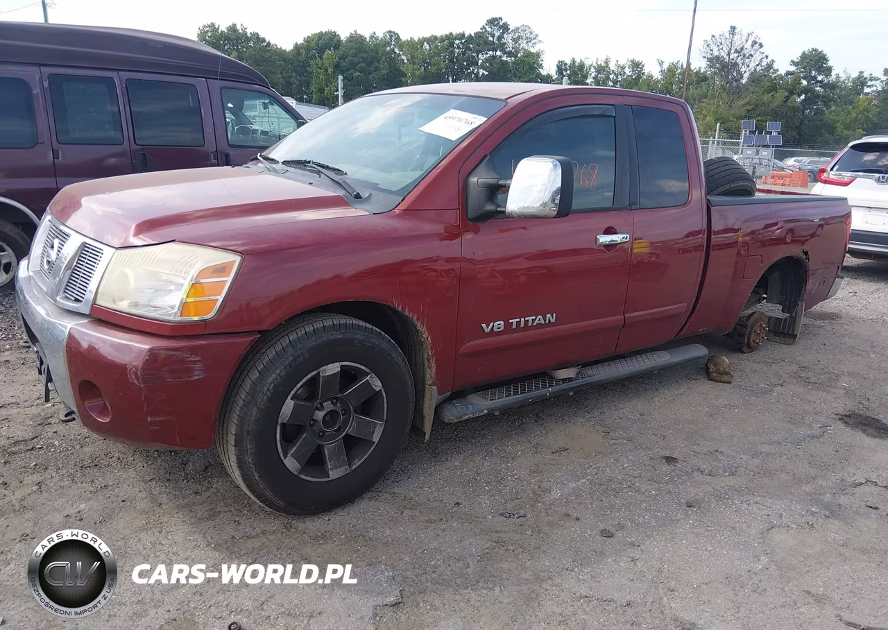 2005 Nissan Titan Le VIN:1N6AA06BX5N564787 - 2