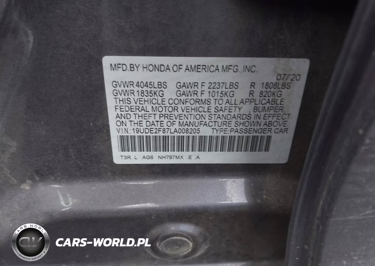 2020 Acura Ilx Premium A-Spec Packages-Technology A-Spec Packages VIN:19UDE2F87LA008205 - 9