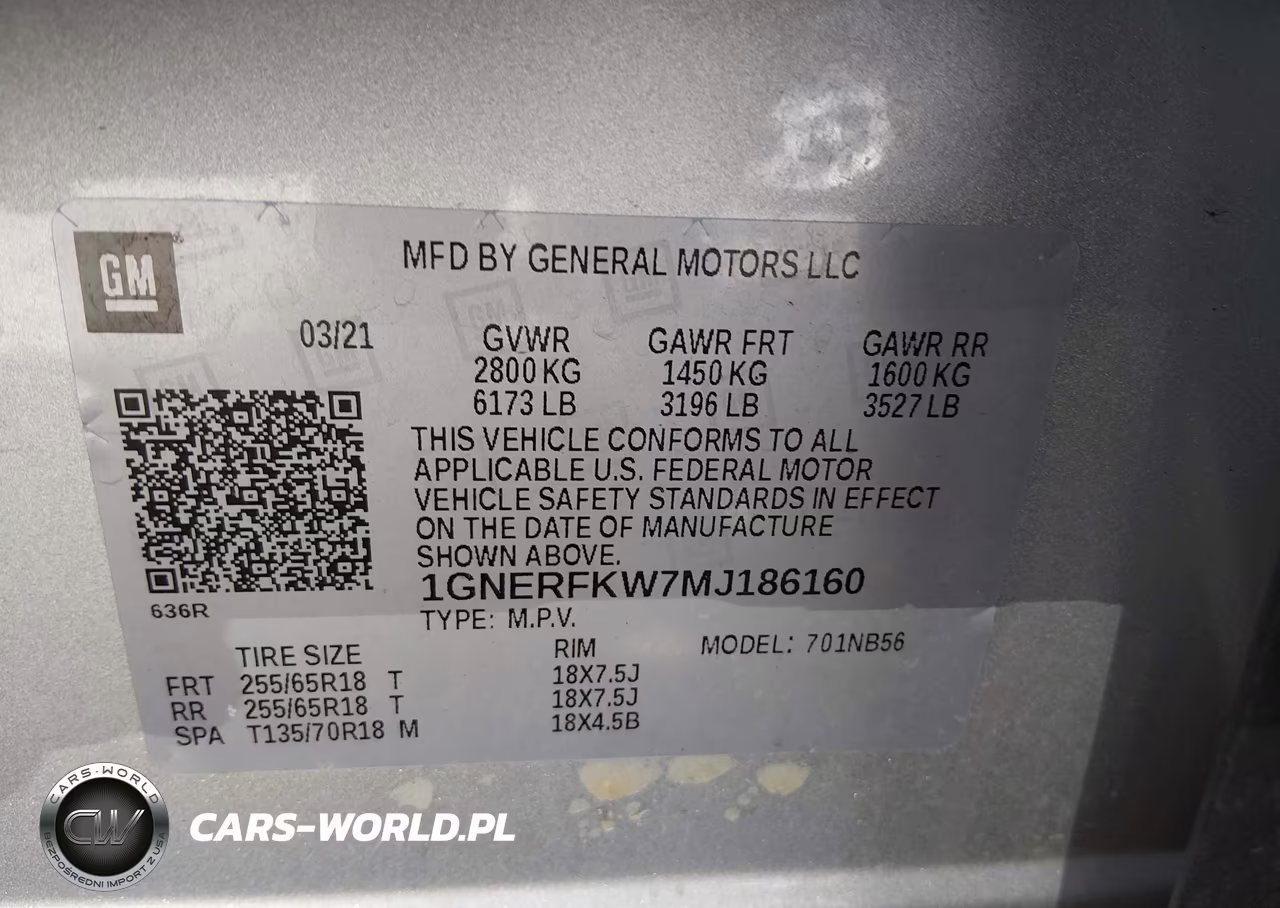 2021 Chevrolet Traverse Fwd Ls VIN:1GNERFKW7MJ186160 - 9