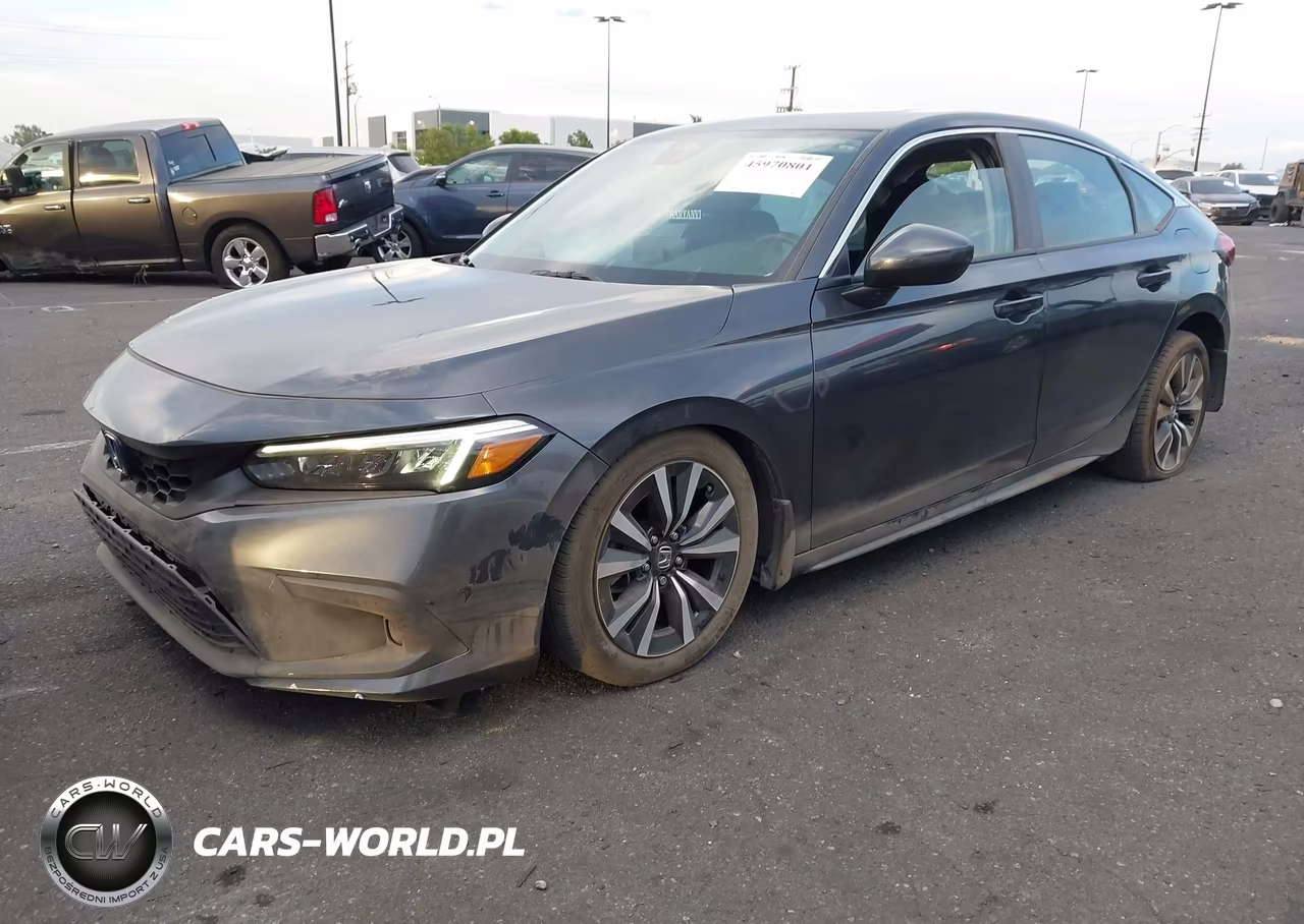 2024 Honda Civic Ex-L VIN:19XFL1H73RE005156 - 2