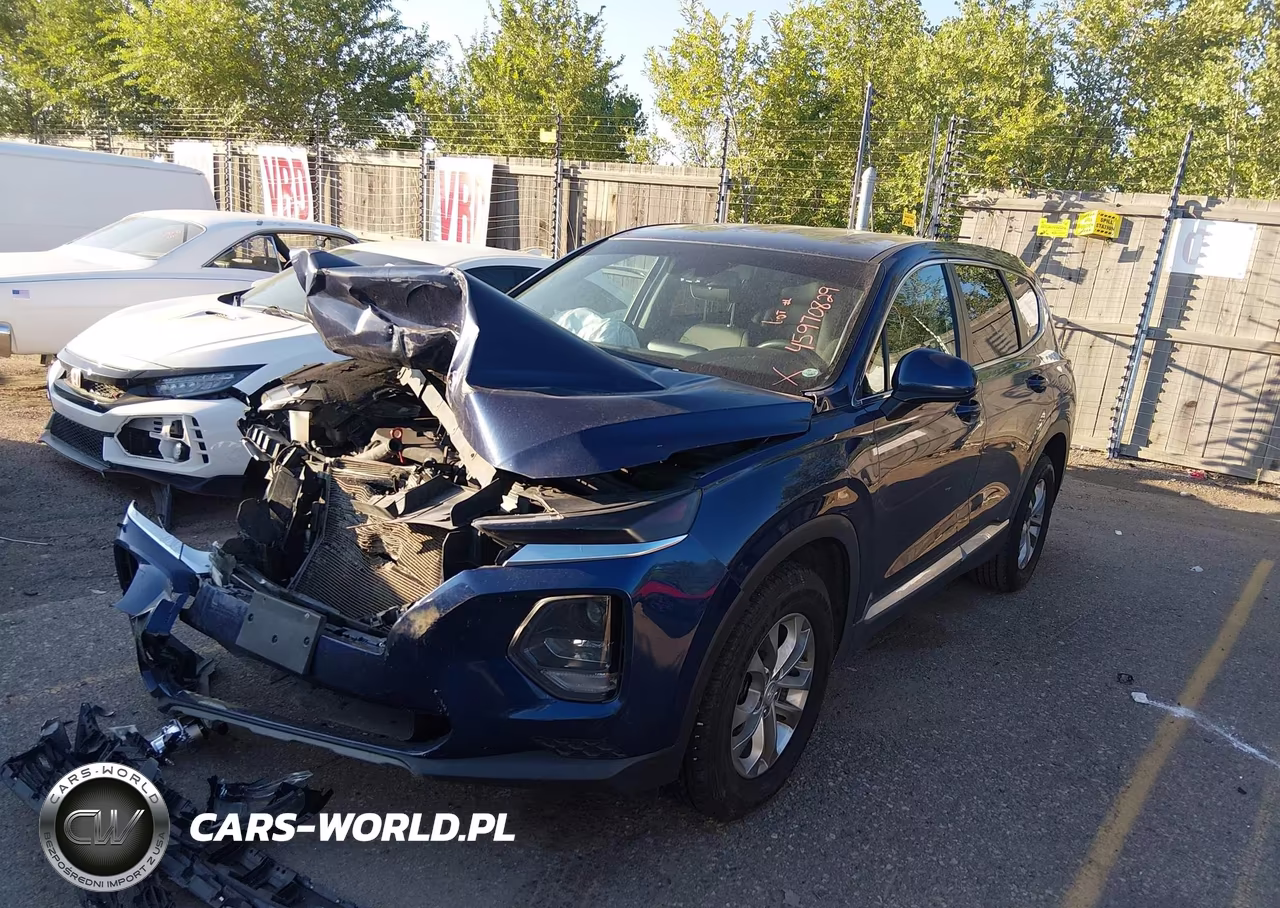 2019 Hyundai Santa Fe Se VIN:5NMS2CAD5KH031009 - 2
