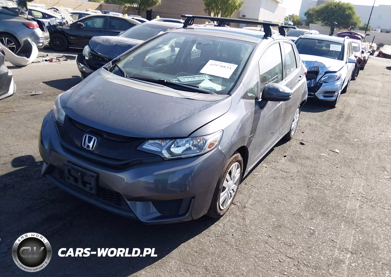 2015 Honda Fit Lx VIN:3HGGK5H53FM714332 - 2