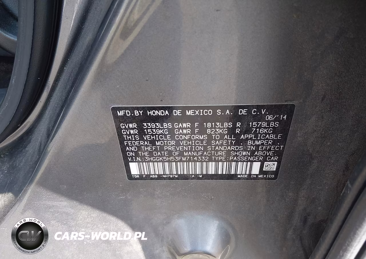 2015 Honda Fit Lx VIN:3HGGK5H53FM714332 - 9