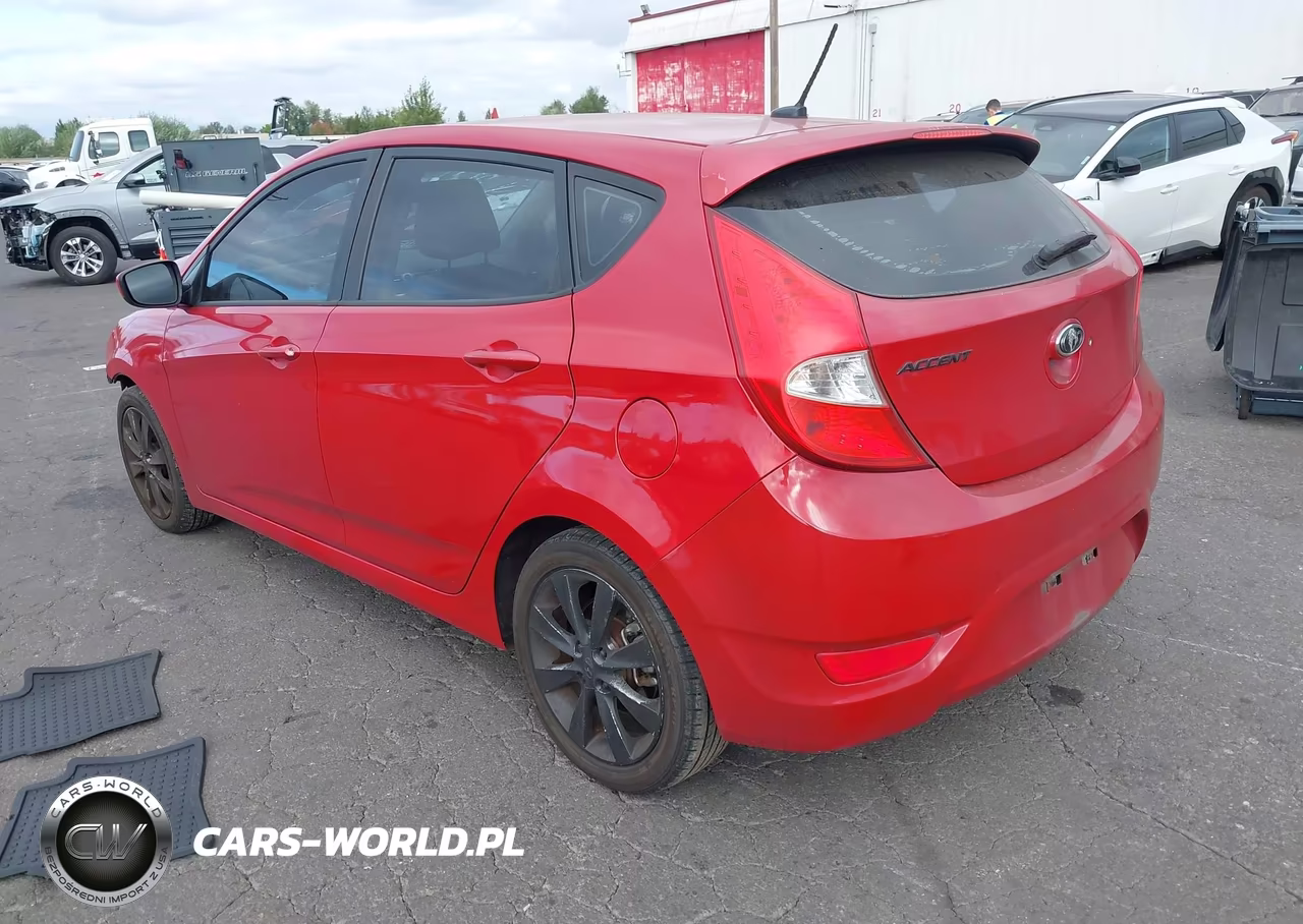 2012 Hyundai Accent Se VIN:KMHCU5AEXCU021181 - 3