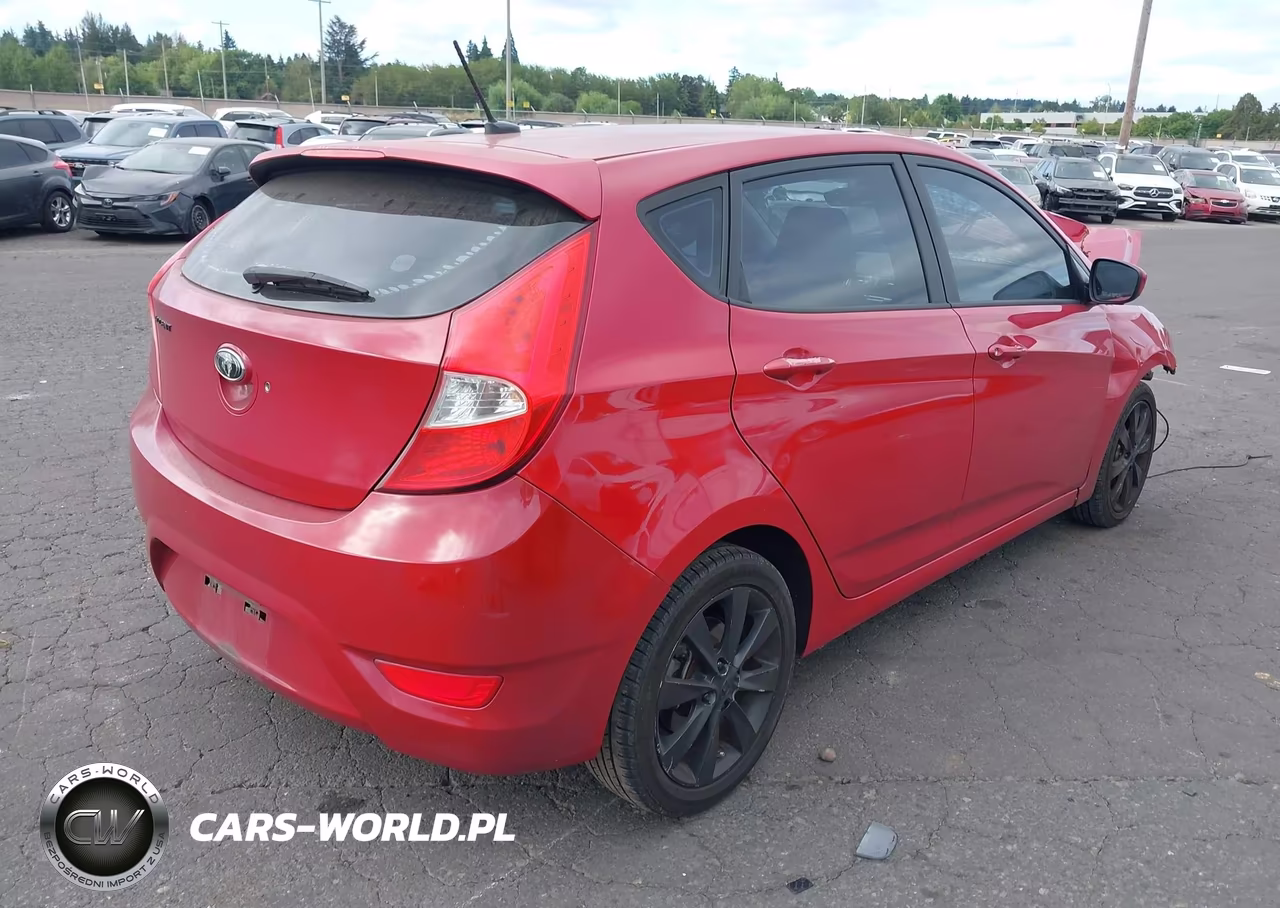 2012 Hyundai Accent Se VIN:KMHCU5AEXCU021181 - 4