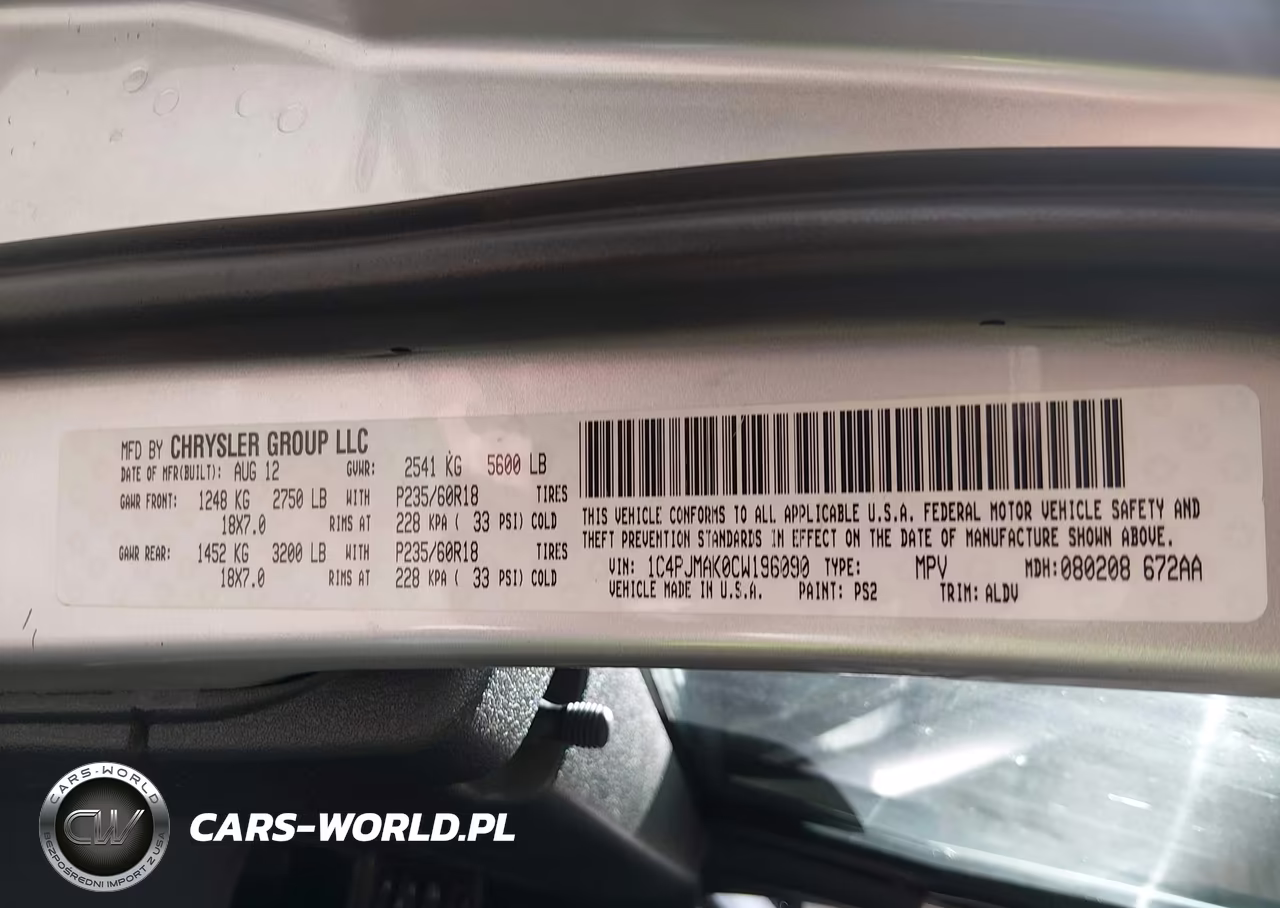 2012 Jeep Liberty Sport VIN:1C4PJMAK0CW196090 - 9