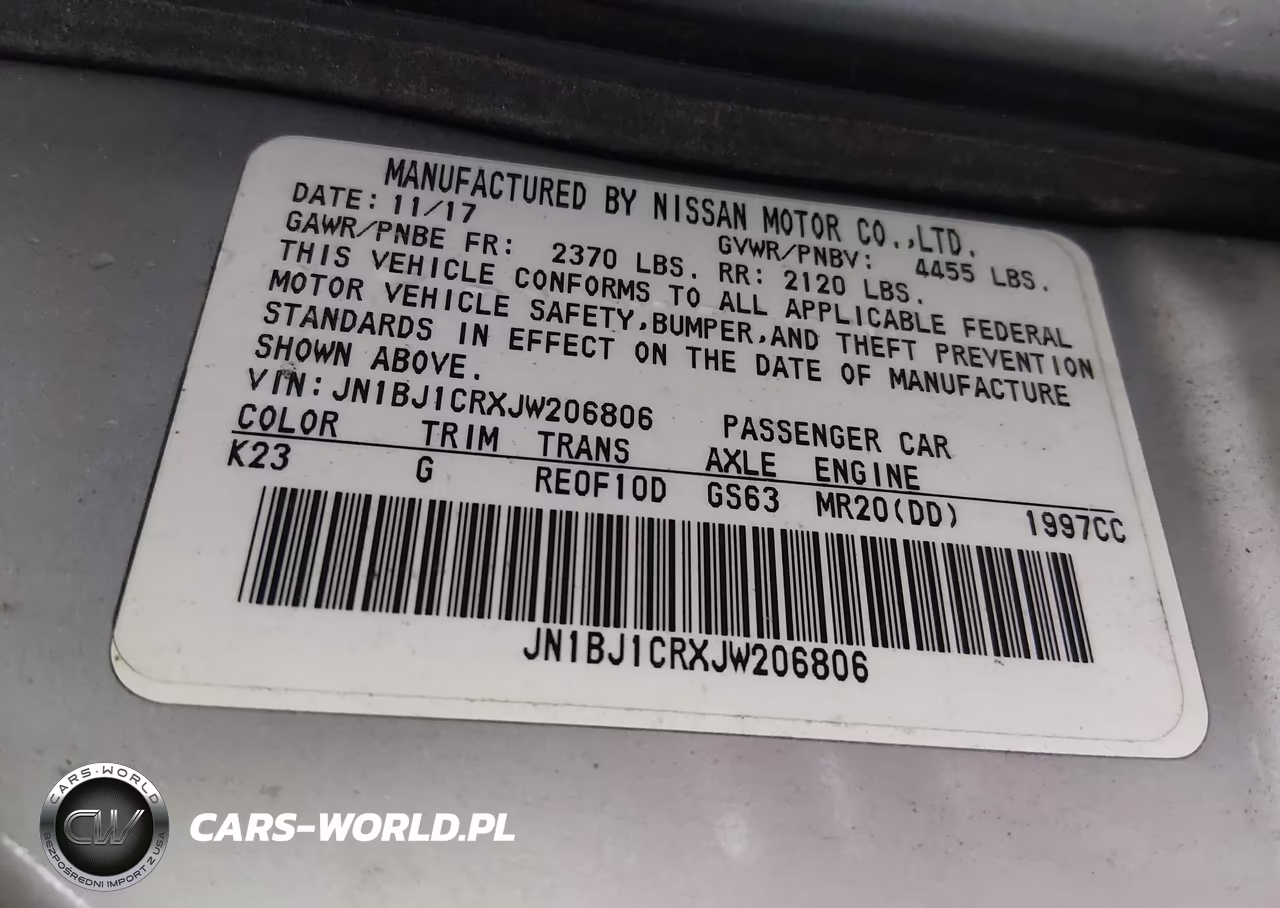2018 Nissan Rogue Sport S VIN:JN1BJ1CRXJW206806 - 9