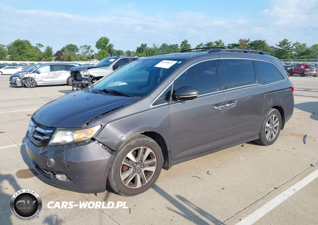 2015 Honda Odyssey Touring-Touring Elite VIN:5FNRL5H99FB002225 - 2