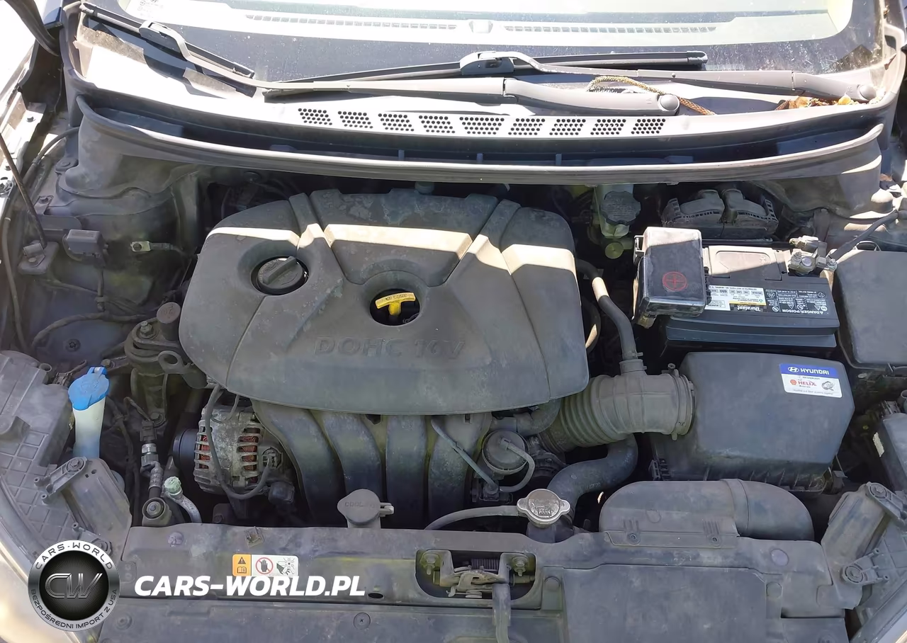 2013 Hyundai Elantra Gls VIN:KMHDH4AE6DU556822 - 10