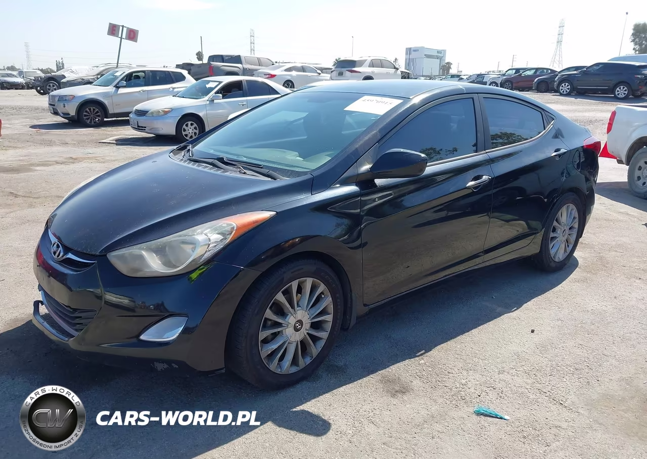 2013 Hyundai Elantra Gls VIN:KMHDH4AE6DU556822 - 2