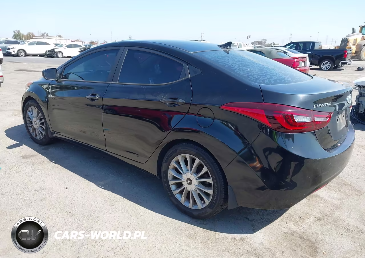 2013 Hyundai Elantra Gls VIN:KMHDH4AE6DU556822 - 3
